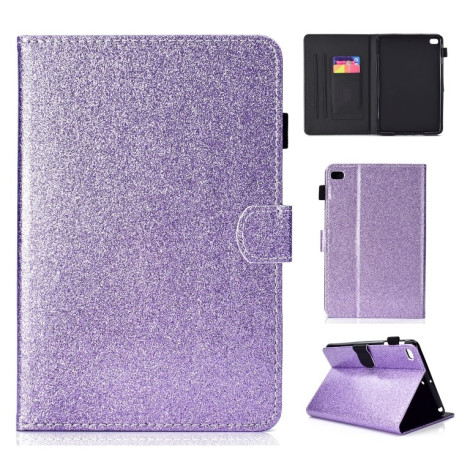 Чохол-книжка Varnish Glitter Powder на iPad Mini 1/2/3/4/5 - фіолетовий