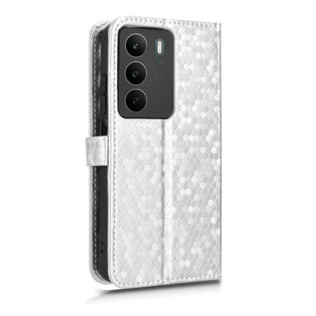 Чохол-книжка Honeycomb Dot для Realme C71 4G - сріблястий