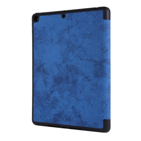 Чехол-книжка Silk Texture Horizontal Deformation Flip на  iPad 9/8/7 10.2 (2019/2020/2021) - синий