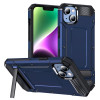 Чохол протиударний Matte Holder для iPhone 15 Plus - синій