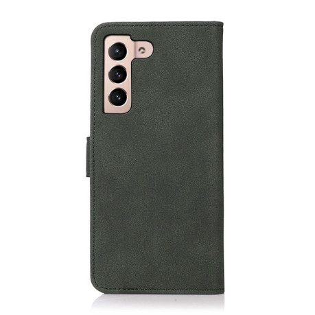 Чехол-книжка KHAZNEH Matte Texture для Samsung Galaxy S23 - зеленый