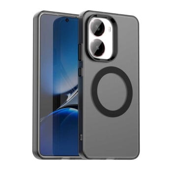 Протиударний чохол Candy Magsafe PC Hybrid TPU для Xiaomi Poco X7 Pro - чорний