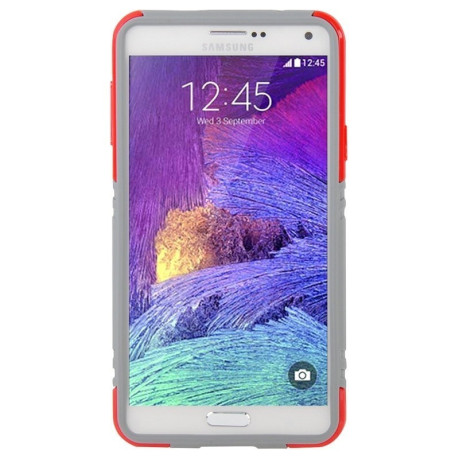 Противоударный Чехол Haweel Dual Layer Red для Samsung Galaxy Note 4