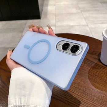 Протиударний чохол Ice Fog MagSafe для Samsung Galaxy S25 Edge 5G - синій