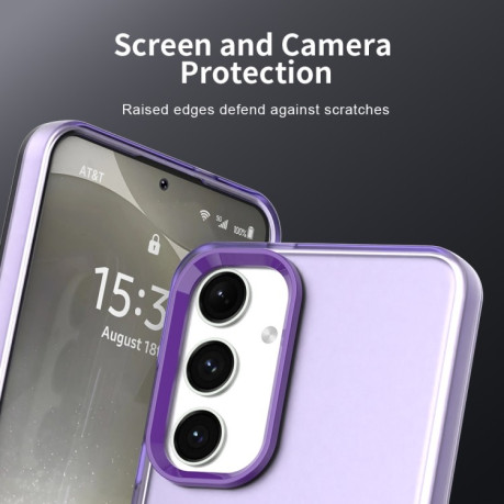 Протиударний чохол Candy Series для Samsung Galaxy S25+ 5G - фіолетовий