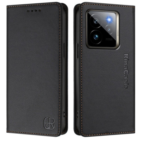 Чехол-книжка Retro Skin Feel Business Magnetic на Realme GT 7 Pro 5G - черный