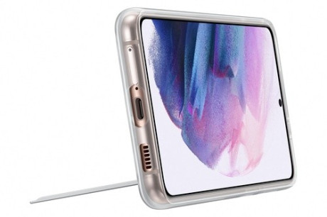 Оригинальный чехол Samsung Clear Standing with kickstand для Samsung Galaxy S21 Plus - transparent