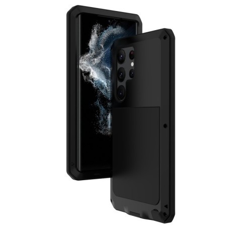 Противоударный чехол RedPepper Metal Life Waterproof для Samsung Galaxy S23 Ultra 5G - черный