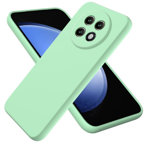 Силіконовий чохол Solid Color Liquid Silicone на Realme 13+ 5G/13 Pro 5G/13 Pro+ - зелений