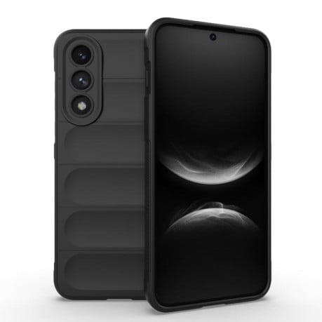 Силиконовый чехол Magic Flannel на OnePlus Ace 5 Ultra 5G / Nord 5 - черный