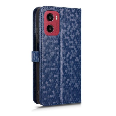 Чохол-книжка Honeycomb Dot для Motorola Moto G05/E15 - синій