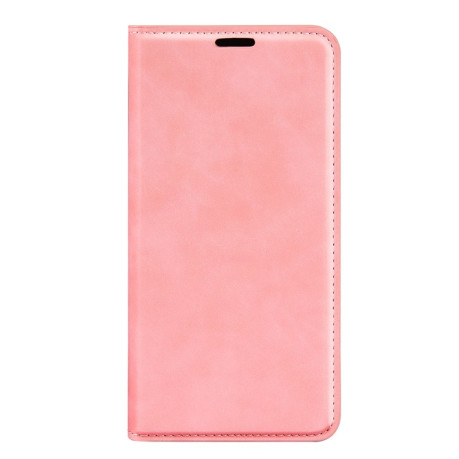 Чехол-книжка Retro-skin Business Magnetic на Samsung Galaxy A03/A04E - розовый
