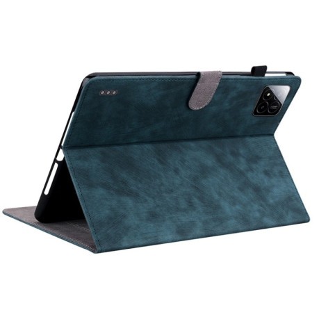 Чохол-книжка Embossed Tiger Pattern Leather для Xiaomi Pad 7 / Pad 7 Pro - синій