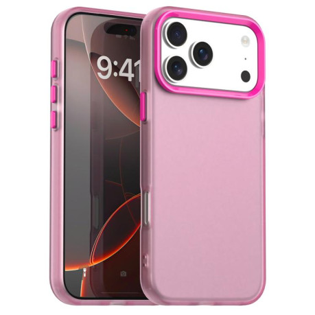 Противоударный чехол Candy Series для iPhone 17 Pro Max - красный