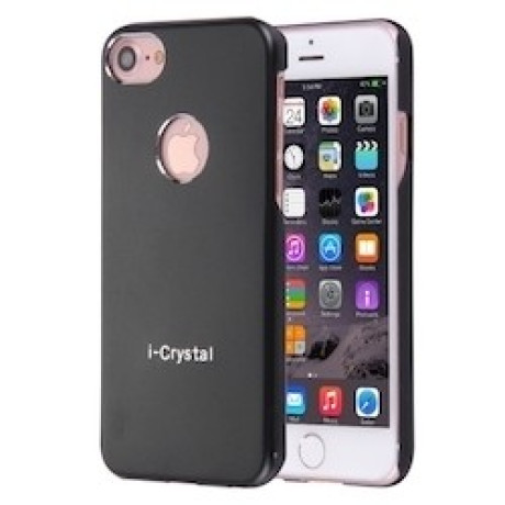 Металлический Чехол i-Crystal Black для iPhone 7/8