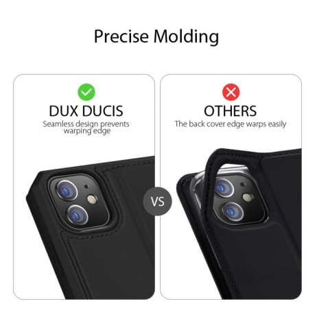 Чехол-книжка DUX DUCIS Skin X Series на iPhone 12/12 Pro - черный
