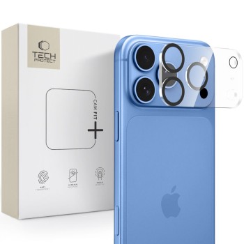 Оригинальная накладка на камеру Tech-Protect Cam Fit+ на iPhone 18 Pro — прозрачный