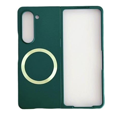 Протиударний чохол Skin Feel MagSafe Magnetic для Samsung Galaxy Fold 6 - зелений