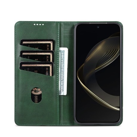 Чохол-книжка AZNS Magnetic Calf на Xiaomi 15 Pro 5G - зелений