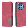 Чохол-книжка Rhombus Texture для OnePlus 12R 5G - червоний