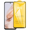 Защитное стекло 9D Full Glue Full Screen на Xiaomi Redmi 13 4G / Note 13R - черное