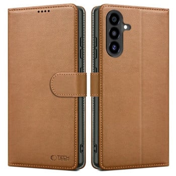 Чехол-книжка Tech-Protect Wallet для Samsung Galaxy A56 5G - Brown