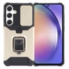 Противоударный чехол Armor Camera Shield для Samsung Galaxy A55 5G - золотой