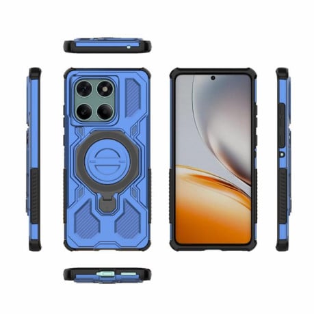 Противоударний чехол J-20 Solid Color MagSafe Magnetic на Motorola Edge 60 Fusion 5G - синій