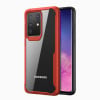 Протиударний чохол HMC Transparent Full Coverage Samsung Galaxy S20 -червоний