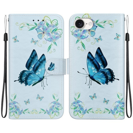 Чехол-книжка Colored Drawing Series на iPhone 16e - разноцветный