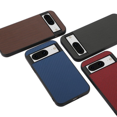 Ударозахисний чохол Carbon Fiber Texture на Google Pixel 8 - синій