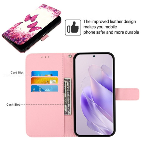 Чехол-книжка 3D Painting для Infinix Smart 8 - Butterfly