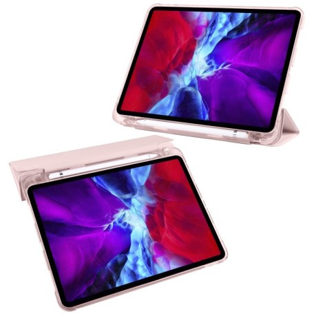 Чехол-книжка 3-folding Horizontal Flip для iPad Pro 11 2020 / iPad Pro 11 2018/Air 2020 - розовый