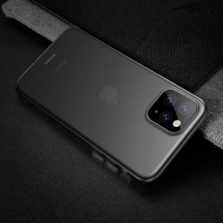 Ультратонкий чохол Baseus Wing Ultra-Thin на iPhone 11 Pro-прозорий чорний