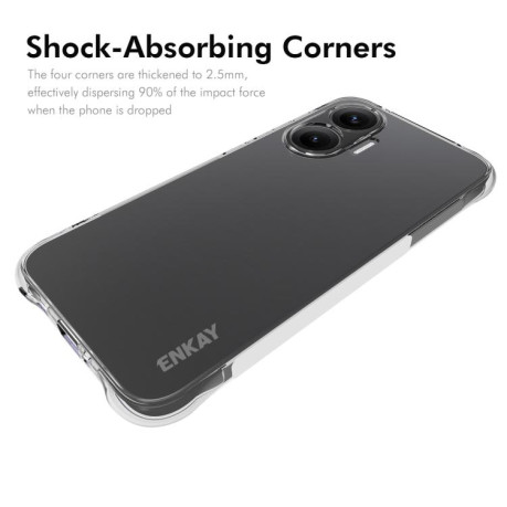 Противоударный чехол ENKAY Clear для Xiaomi Poco F7 5G