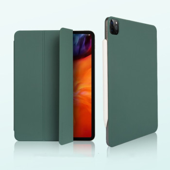Магнитный чехол-книжка Benks Magnetic на  iPad Pro 12.9 (2021/2020) - темно-зеленый