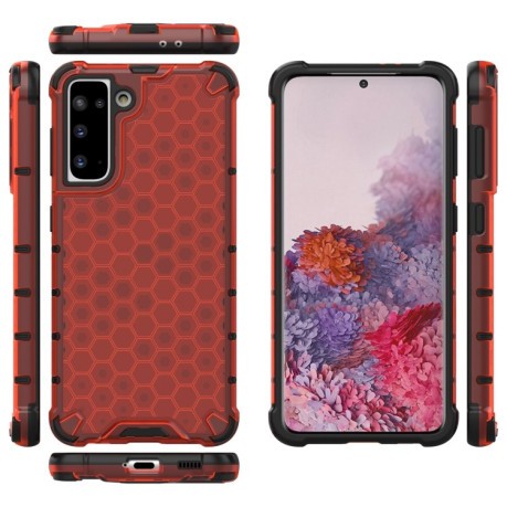 Протиударний чохол Honeycomb Samsung Galaxy S21 - червоний