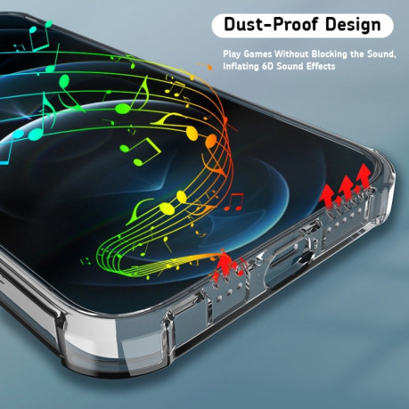 Противоударный чехол R-JUST All-inclusive Magsafe для iPhone 12 Pro Max - прозрачный
