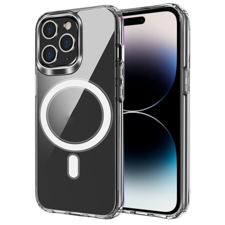 Противоударный чехол Magnetic Four Corner Airbags (Magsafe) для  iPhone 16 Pro Max - прозрачный
