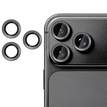 Захисне скло на камери Kalebol No Flicker на iPhone 18 Pro Max — чорне
