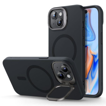 Силіконовий чохол ESR Classic Kickstand Halolock Magsafe для iPhone 15 Plus - Black