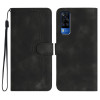 Чехол-книжка Skin Feel Heart Amile для Vivo Y53s 4G/Y51a/Y33 4G - черный