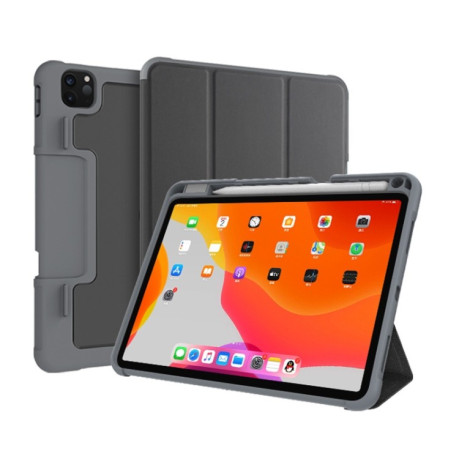 Протиударний чохол-книжка Mutural Horizontal Flip на iPad Air 11 (2024)/Air 4  10.9 (2020)/Pro 11 (2018)/Pro 11 (2020)/Pro 11 (2021) - чорний
