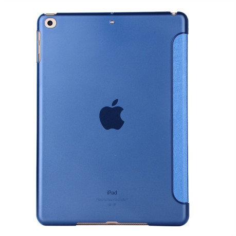 Чехол-книжка Silk Texture на iPad 9/8/7 10.2 (2019/2020/2021) -синий
