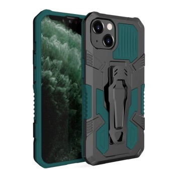 Противоударный чехол Armor Warrior для iPhone 14/13 - зеленый