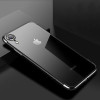 Ультратонкий силіконовий чохол CAFELE Electroplating Soft на iPhone XR-чорний