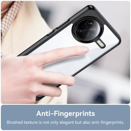 Противоударный чохол Colorful Acrylic Series для Xiaomi Poco F7 Ultra - черный