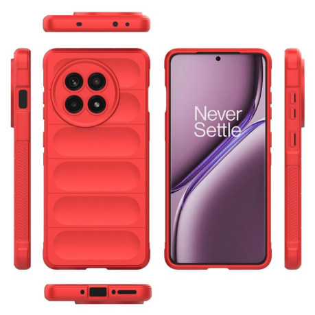 Силиконовый чехол Magic Flannel для OnePlus 13R/Ace 5/Ace 5 Pro - красный