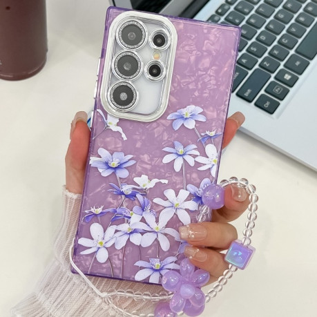 Протиударний чохол Flowers and Plants Series для Samsung Galaxy S25 Ultra 5G - Lilac Flowers