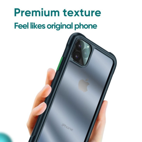 Противоударный чехол JOYROOM Pioneer Series на iPhone 11 Pro- зеленый